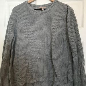Grey Knit Banana Republic Sweater